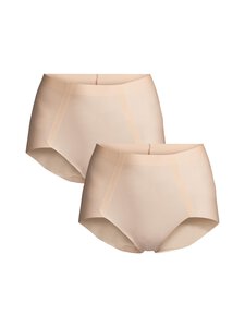Bye Bra - Semwb Smooth Essentials Mid Waist- muotoilevat alusasut 2-pack - BEIGE | Stockmann