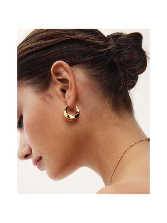 Edblad - Helix Hoops L -korvakorut - GOLD | Stockmann - photo 2