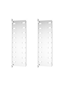 String Furniture - String Plex -sivupaneelit 2 kpl 50 x 20 cm - TRANSPR | Stockmann