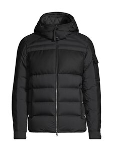 Moncler - Barbustel Hooded Short -untuvatakki - 999 BLACK | Stockmann