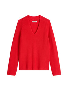 Marc O'Polo - Neule V-pääntiellä - 351 BRIGHT RED | Stockmann