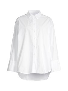 Rue de Tokyo - Sumiko Dyed Poplin blūze - WHITE | Stockmann