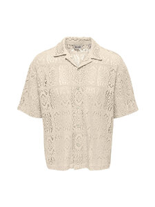 Only & Sons - Särk OnsAvon Relax Resort Crochet - ANTIQUE WHITE | Stockmann