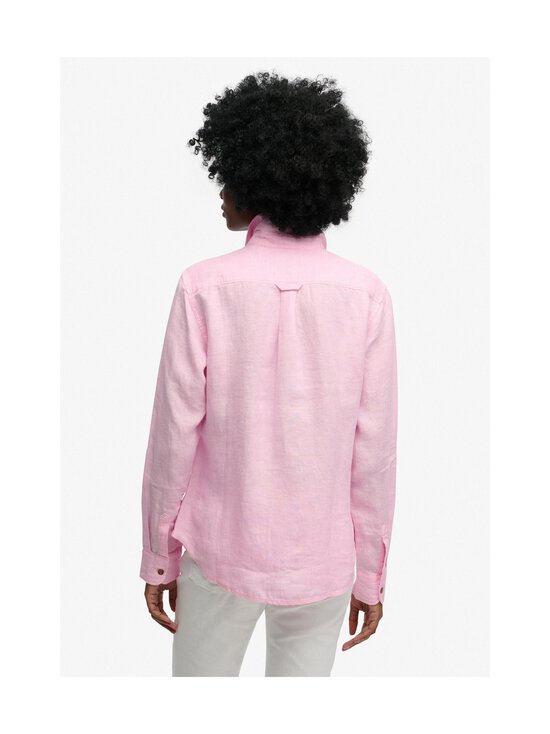 Superdry - Premium Slim -pellavapaita - J3B CITY PINK CHAMBRAY | Stockmann - photo 2