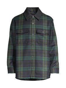 A.P.C - Mathis-ruudullinen paitatakki - IAK DARK NAVY | Stockmann
