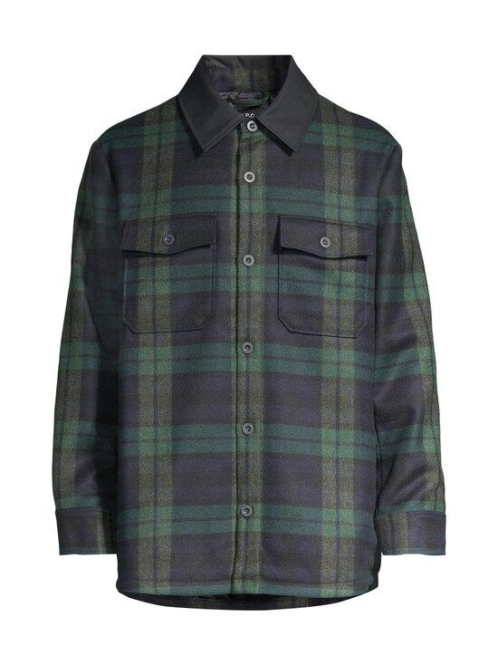 A.P.C - Mathis-ruudullinen paitatakki - IAK DARK NAVY | Stockmann - photo 1