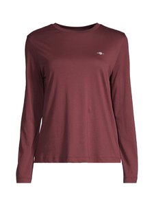 GANT - Regular Shield -paita - 656 PLUM WINE | Stockmann