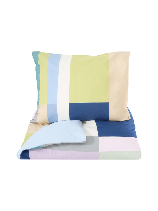 Casa Stockmann - Somer-perkaalityynyliina - BLUE/GREEN/LILAC COMBO | Stockmann - photo 3