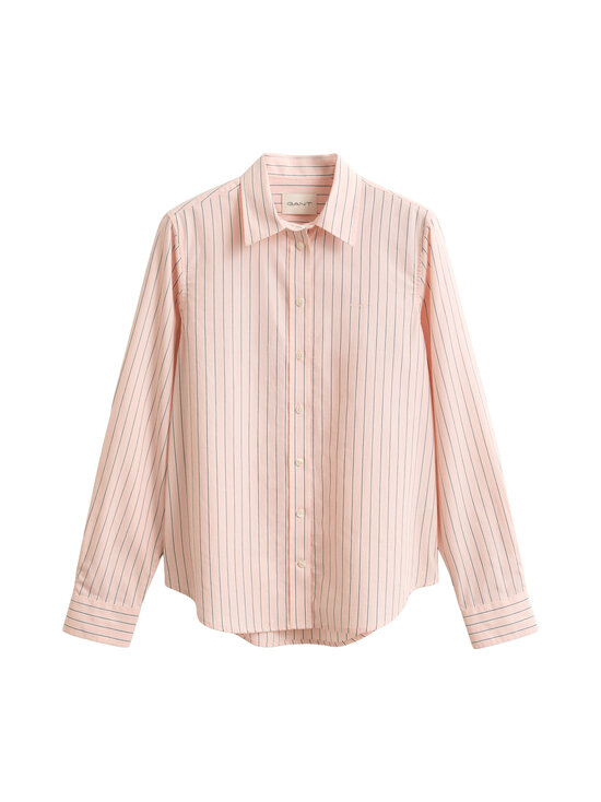 GANT - Regular Classic Stripe -popliinipaita - 647 APRICOT PINK | Stockmann - photo 1