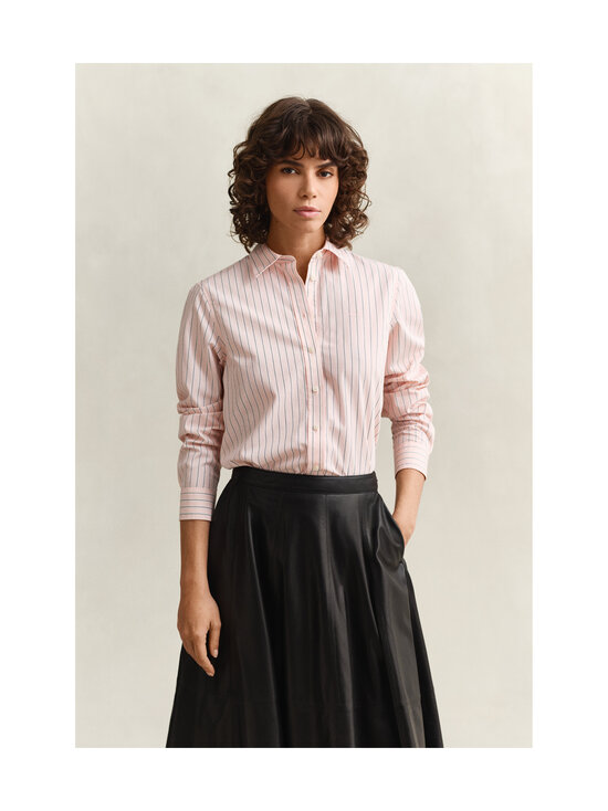GANT - Regular Classic Stripe -popliinipaita - 647 APRICOT PINK | Stockmann - photo 2
