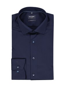 Olymp - Modern Fit Satin -kauluspaita - 08 KOBALT | Stockmann