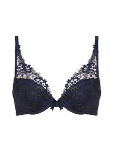 Simone Perele - Rinnahoidja Wish Plunging push-up - 556 SAPPHIRE | Stockmann