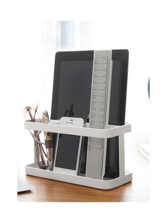 Yamazaki - Tower Tablet & Remote -pöytälokerikko - WHITE | Stockmann - photo 2
