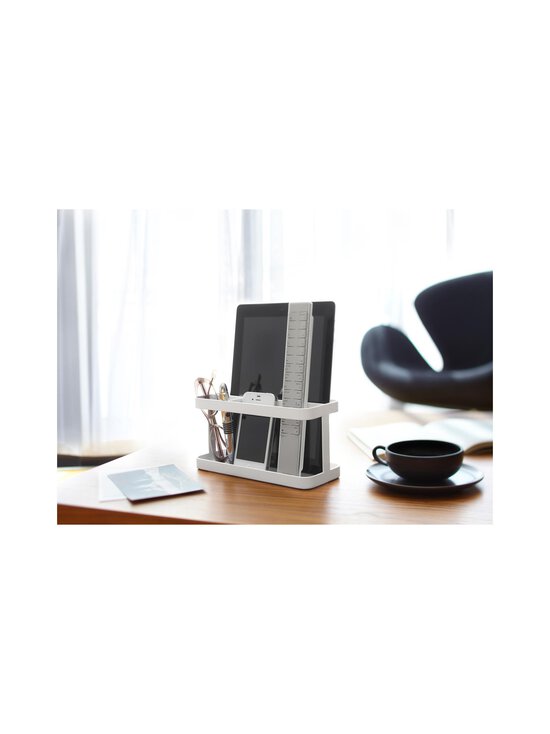 Yamazaki - Tower Tablet & Remote -pöytälokerikko - WHITE | Stockmann - photo 3