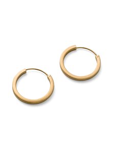 Pernille Corydon - Small Circle Line - kullatut korvakorut - BGP GOLD PLATED RECYCLED STERLING SILVER | Stockmann