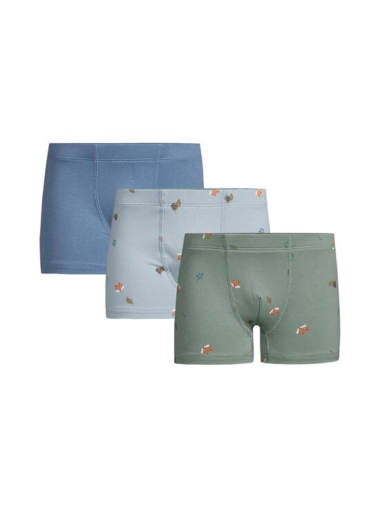 Lindex - Bokseršorti 3-gab. - 7954 LIGHT DUSTY BLUE | Stockmann - photo 1