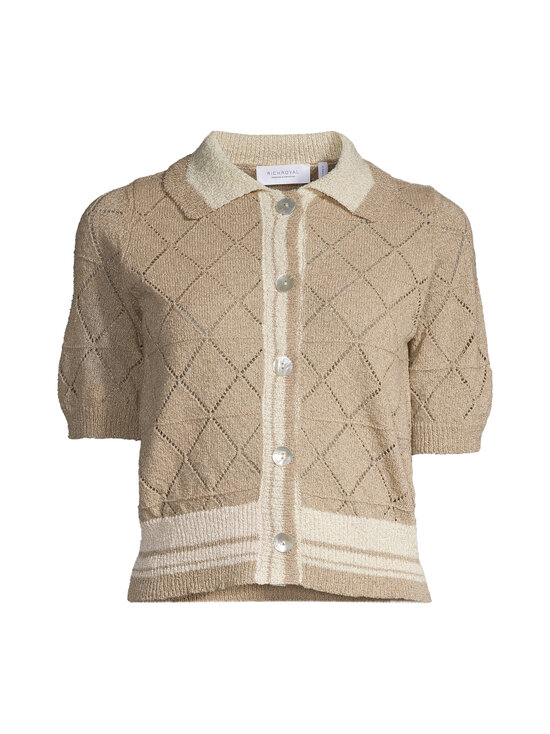 rich & royal - Button Down -neuletakki - 223 CAFFEE LATTE | Stockmann - photo 1