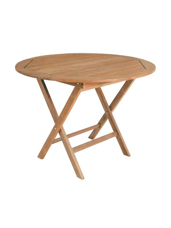 Brafab - Turin-taittopöytä tiikki ø 100 cm - BROWN | Stockmann - photo 1