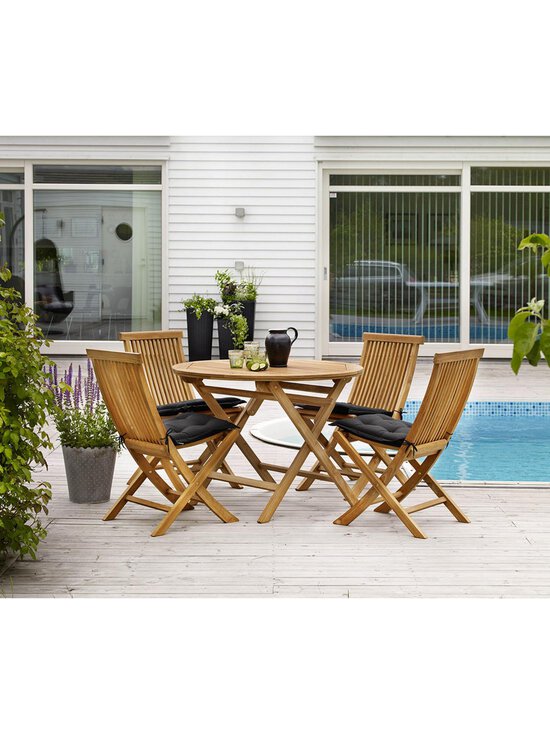 Brafab - Turin-taittopöytä tiikki ø 100 cm - BROWN | Stockmann - photo 2