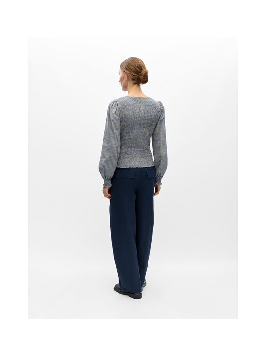 Object - Pluus ObjEmma Smock - BLUE SHADOW CHECKS:SKY CAPTAIN + BIRCH | Stockmann - photo 2