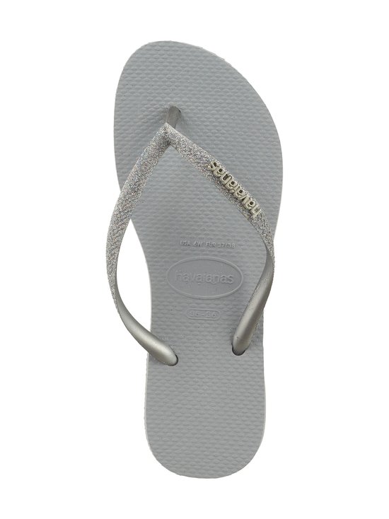 havaianas grey glitter