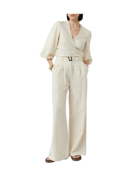 Comma - Wide Leg With Belt -housut - 0505 DUNE SAND - photo 2 Comma - Wide Leg With Belt -housut - 0505 DUNE SAND | Stockmann - photo 2