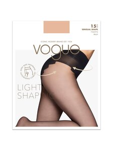 Vogue - Sensual Shape Bikini Panty 15 den -sukkahousut - 9227+SUNTAN | Stockmann