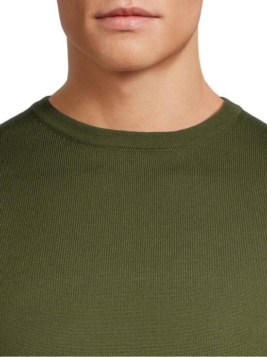 ESSENTIALS by Stockmann - Ethan-merinoneulepaita - VERDE 141475 | Stockmann - photo 6