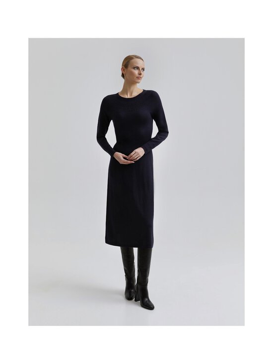 Andiata - Oberon merino trikotāžas kleita - DEEP NAVY BLUE | Stockmann - photo 5