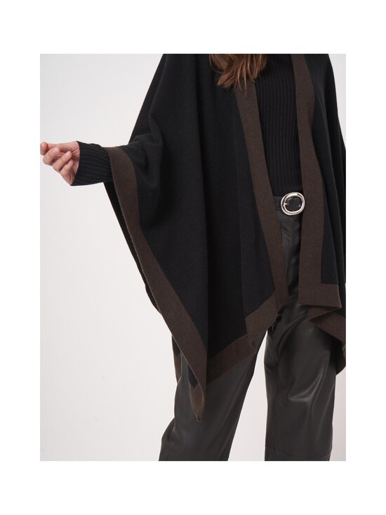 Repeat - Poncho-neule - BLACK (8459) - photo 6 Repeat - Poncho-neule - BLACK (8459) | Stockmann - photo 6