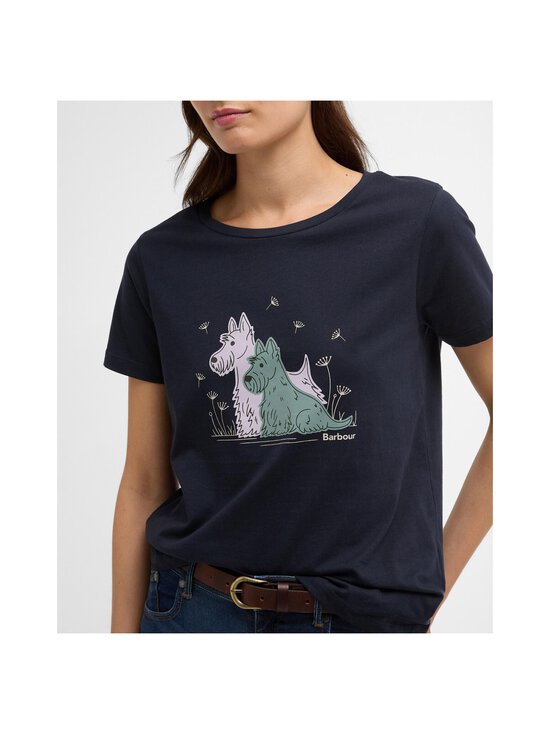 Barbour - Clover t-paita - NY73 NAVY | Stockmann - photo 4