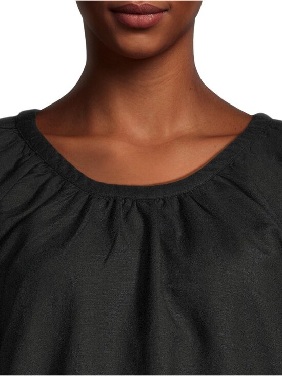 NOOM - Anne-pellavasekoitepusero - BLACK | Stockmann - photo 4