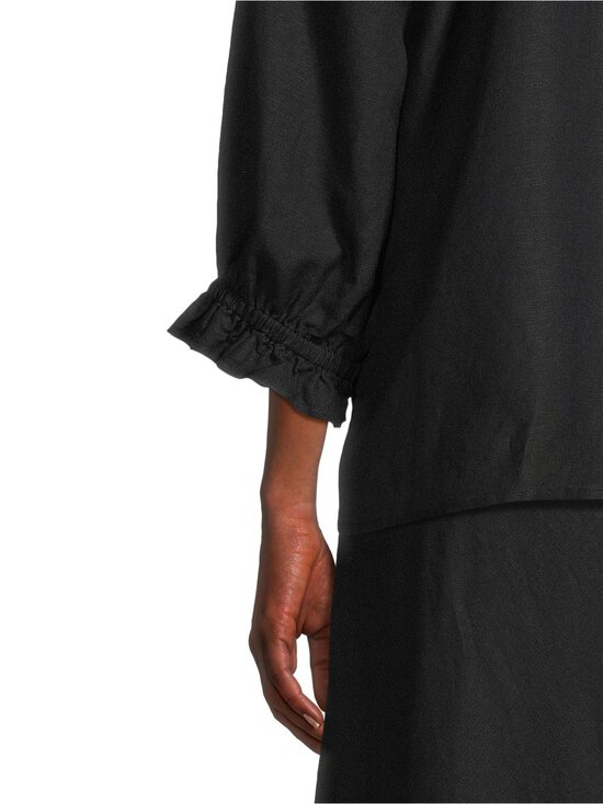 NOOM - Anne-pellavasekoitepusero - BLACK | Stockmann - photo 5