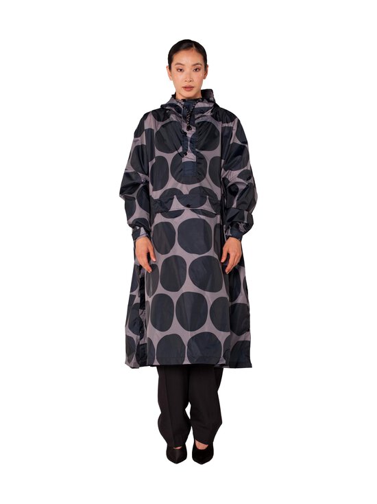 RAINKISS - Black Polka lietus pončo - BLACK - photo 2 RAINKISS - Black Polka lietus pončo - BLACK | Stockmann - photo 2