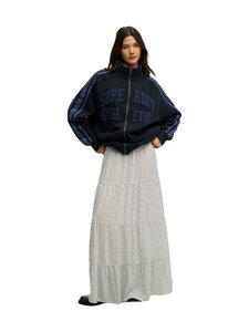 Superdry - Tiered-maksihame - K7Q OFF WHITE DITSY HEARTS | Stockmann