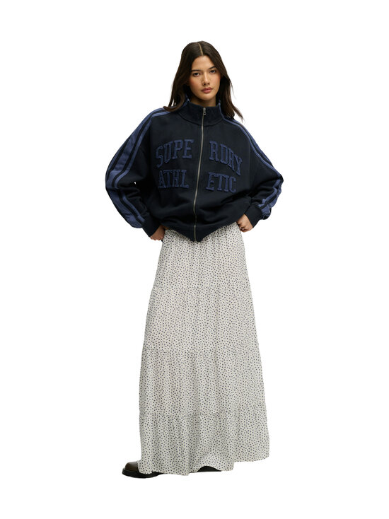 Superdry - Tiered-maksihame - K7Q OFF WHITE DITSY HEARTS | Stockmann - photo 1