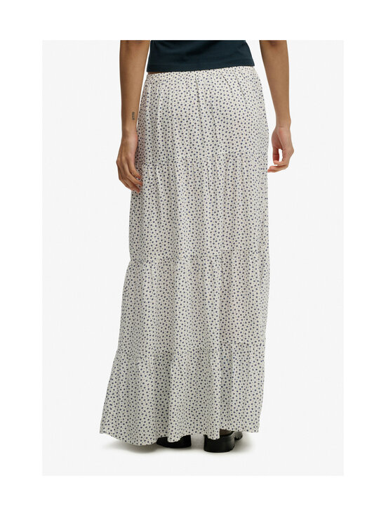 Superdry - Tiered-maksihame - K7Q OFF WHITE DITSY HEARTS | Stockmann - photo 3