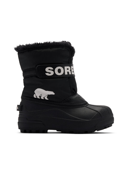 Sorel - Talvejalatsid Little Kids Snow Commander - 010 BLACK, SEA SALT | Stockmann - photo 1