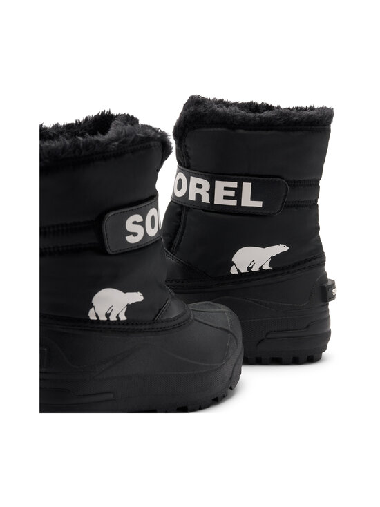 Sorel - Talvejalatsid Little Kids Snow Commander - 010 BLACK, SEA SALT | Stockmann - photo 10