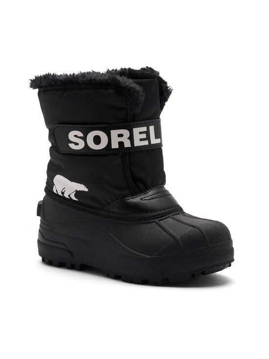 Sorel - Talvejalatsid Little Kids Snow Commander - 010 BLACK, SEA SALT | Stockmann - photo 3