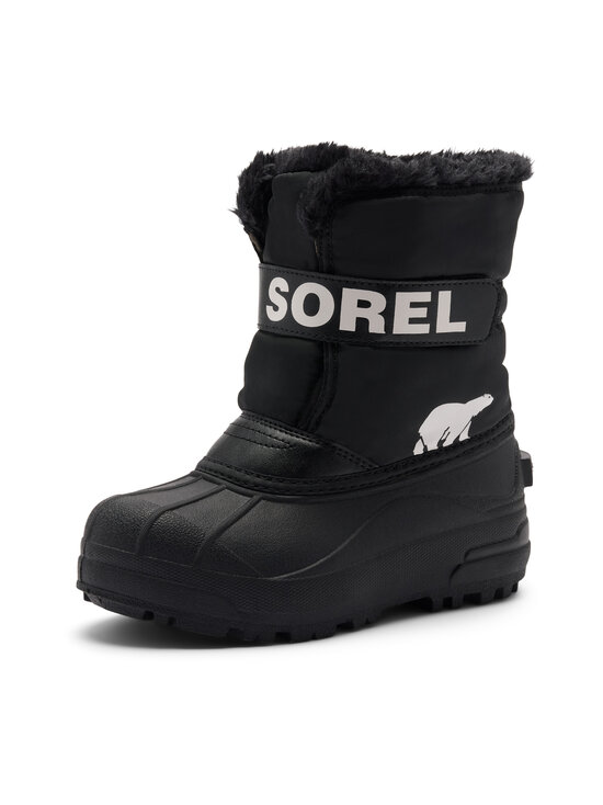 Sorel - Talvejalatsid Little Kids Snow Commander - 010 BLACK, SEA SALT | Stockmann - photo 4