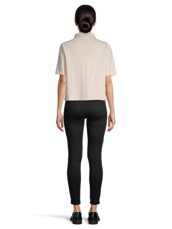 ESSENTIALS by Stockmann - Fleur Punto trikotāžas krekls - CHALK | Stockmann - photo 3