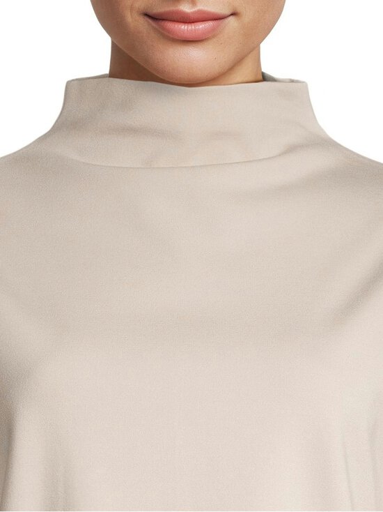 ESSENTIALS by Stockmann - Fleur Punto trikotāžas krekls - CHALK | Stockmann - photo 4