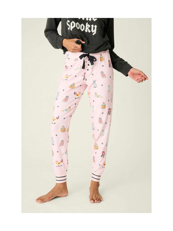 Pj Salvage - Feline spooky -pyjamahousut - 505 ROSE MELANGE | Stockmann - photo 2