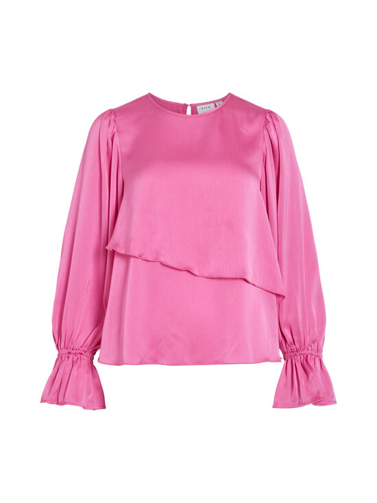 Vila - ViCarley Flounce satīna blūze - FIJI FLOWER | Stockmann - photo 1