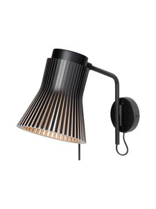 Secto Design - Petite birch -seinävalaisin - BLACK | Stockmann