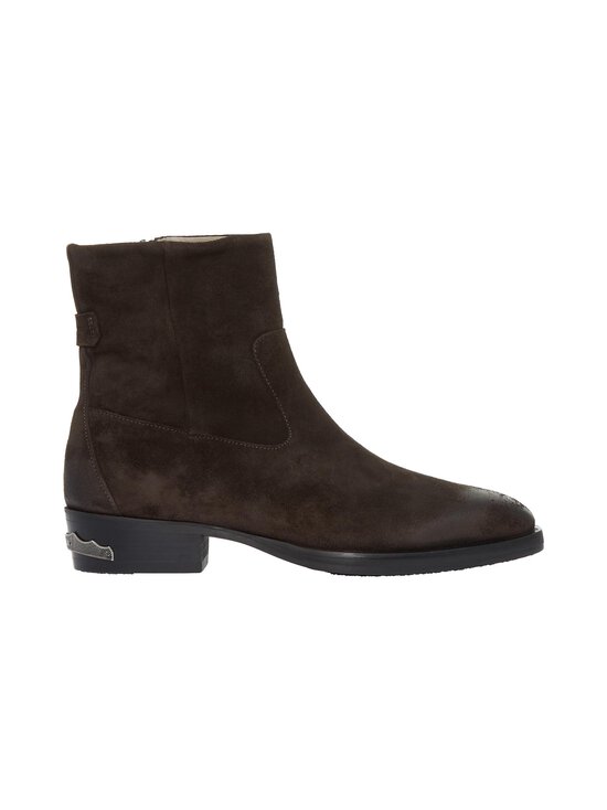 Allsaints - Basel Zip -nilkkurit - DARK BROWN | Stockmann - photo 1