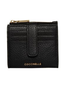 Coccinelle - Metallic Soft ādas maks - 001 NOIR Coccinelle - Metallic Soft ādas maks - 001 NOIR | Stockmann