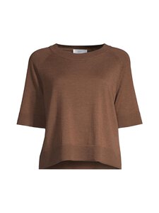 ESSENTIALS by Stockmann - Amanda-merinoneulepusero - MID BROWN MEL 265528 | Stockmann