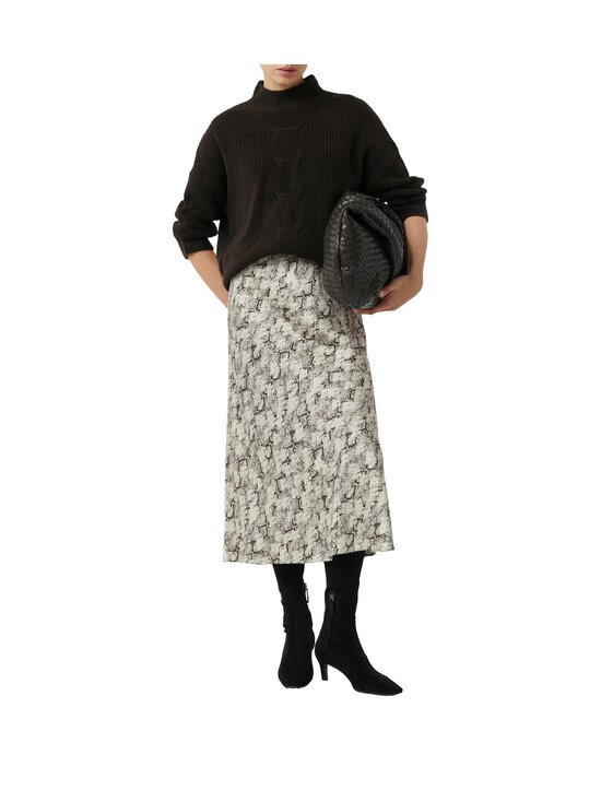 Comma - Printed-hame - 93A0 GREY /BLACK PATTERN | Stockmann - photo 4